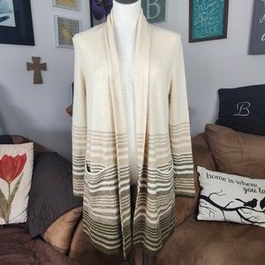 Staccato Open Cardigan Sweater Size M